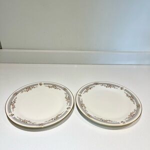 Set of 2 Noritake contemporary Fine China Fairview 7263 Dinner Plate 10.5”  7263